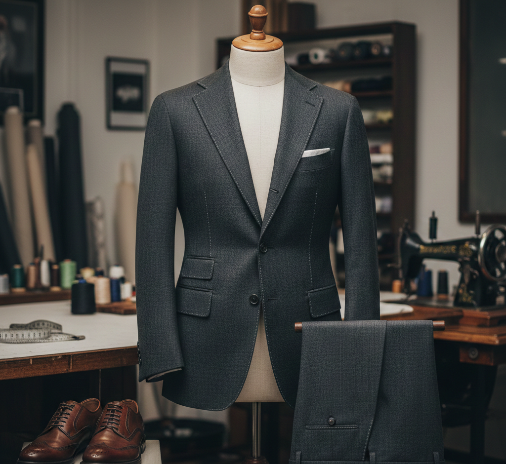 Business suit tailoring